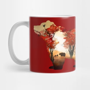 Bears in the Woods Mug